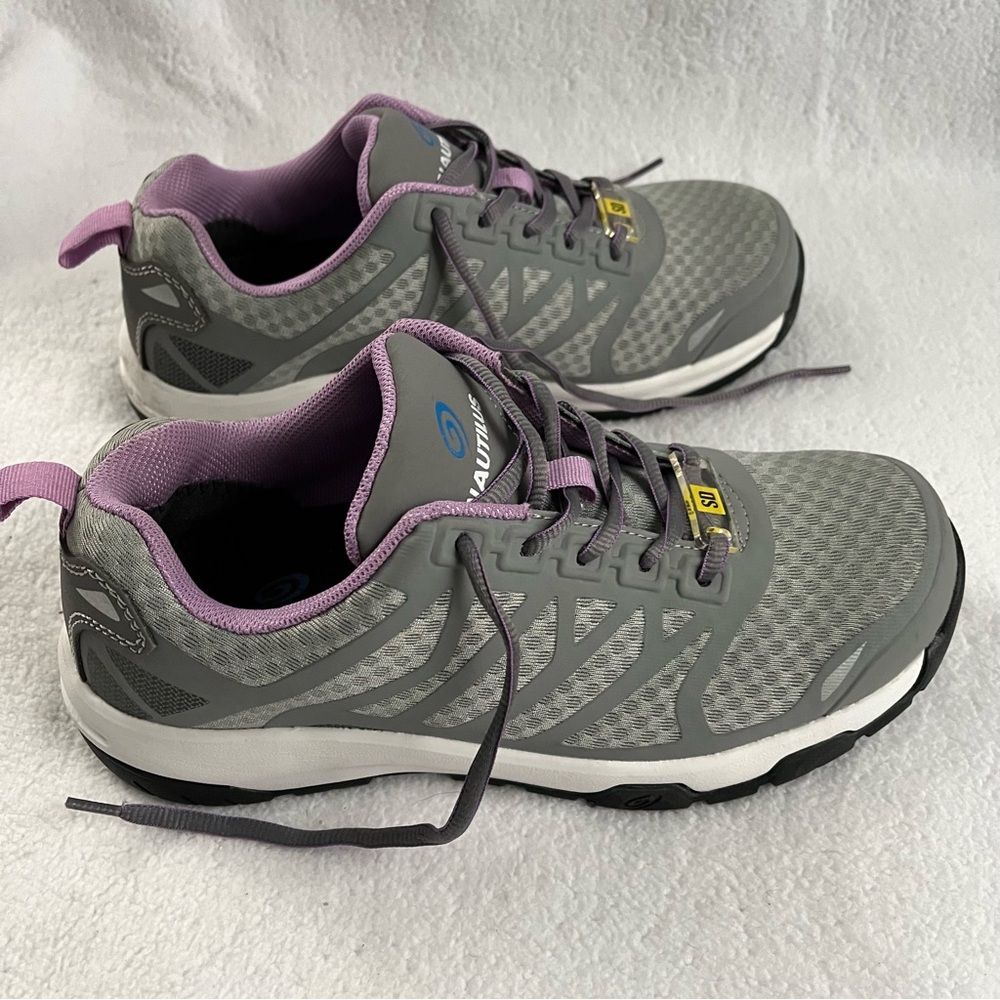 Nautilus Safety Shoes Velocity Grey Carbon Toe SD10 - 2489